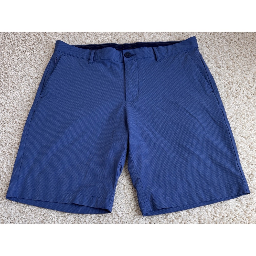 Tommy Bahama Boracay Shorts Mens 35 Blue Excellent Stretch Performance Golf